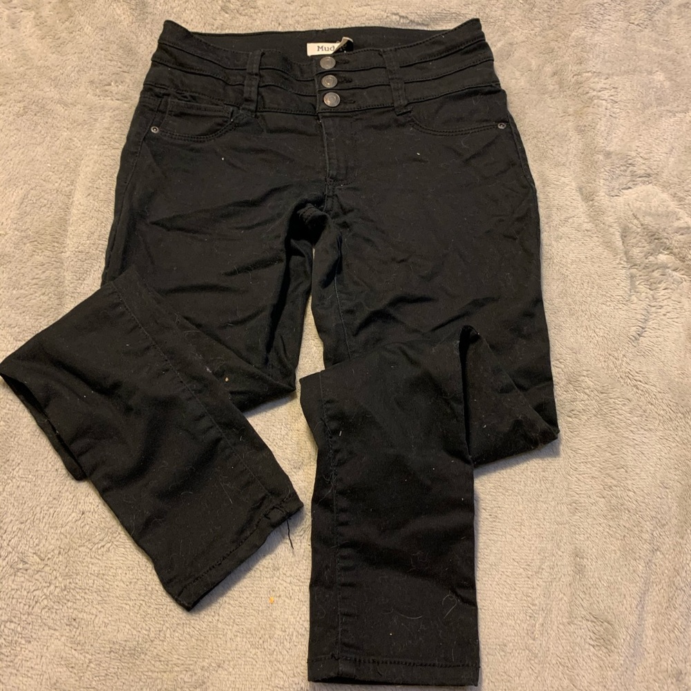 black high waisted jeans❕❕